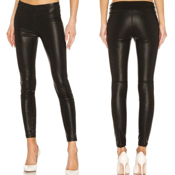 Blank NYC Pants - BLANK NYC • Vegan leather pull on leggings